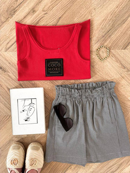 Top czerwony Cocomore wmgTS1336.R46