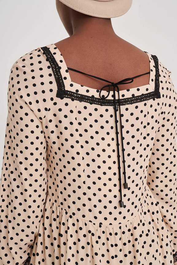 Sukienka beżowa Blue Shadow cxp0667.R12