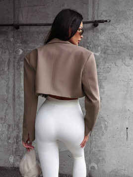 Ecru legginsy CLASIC OLAVOGA