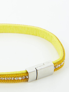 Bransoletka żółta Yups dktf0367.R06