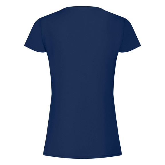 Granatowa koszulka damska Lady fit Oryginal Fruit of the Loom