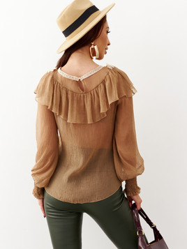 Bluzka karmelowa Cocomore cmgBL1931.camel