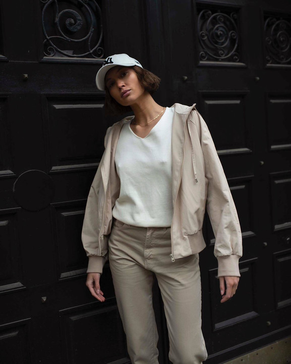 Kurtka beżowa LeMonada cxp1073.beige