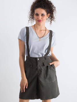 Spódnica khaki Yups cmu0530.R69