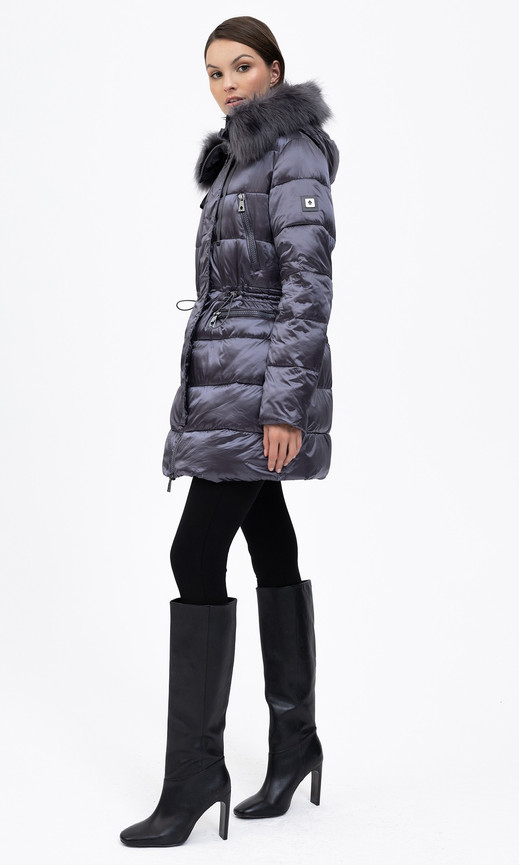 Kurtka szara Tiffi btif223060.anthracite