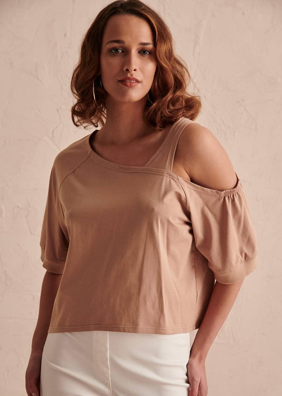 Bluzka karmelowa Blue Shadow axp0824.R59