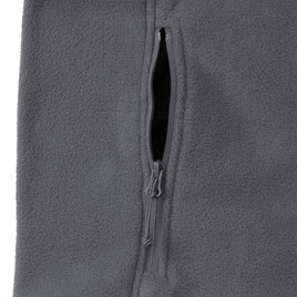 Szara kamizelka polarowa męska niemechacący polar Russell