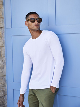 Biała koszulka męska Iconic Fruit of the Loom