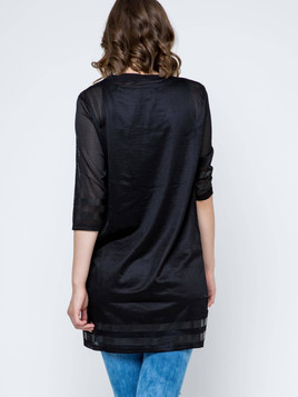 Bluzka czarna Yups amu0366.R21