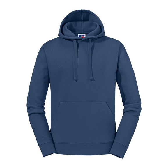 Granatowa bluza męska z kapturem Authentic Russell 