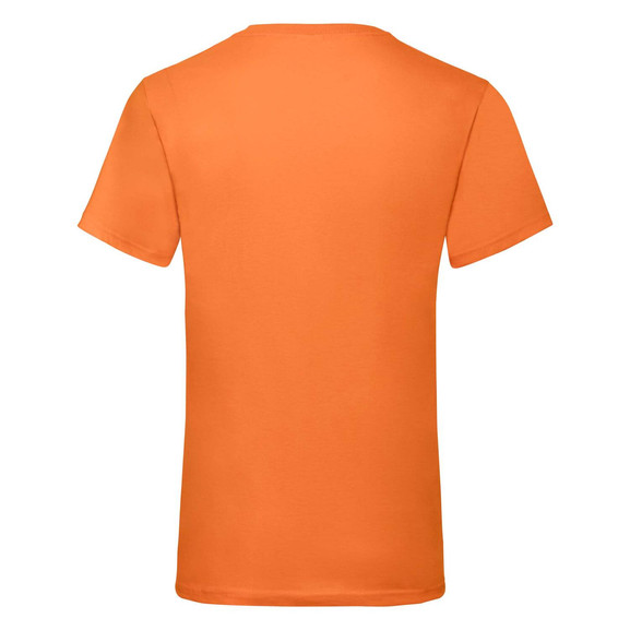 Pomarańczowa koszulka męska Valueweight V-Neck Fruit of the Loom