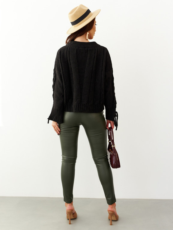 Sweter czarny Cocomore cxp0367.R21