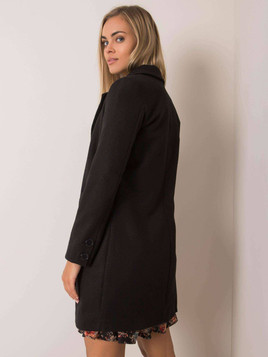 Płaszcz czarny Yups cwd0449.R21