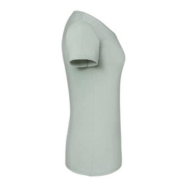 Zielona koszulka damska Iconic 195 Ringspun Premium Fruit of the Loom