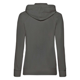Grafitowa bluza z kapturem Lady fit Fruit Of The Loom