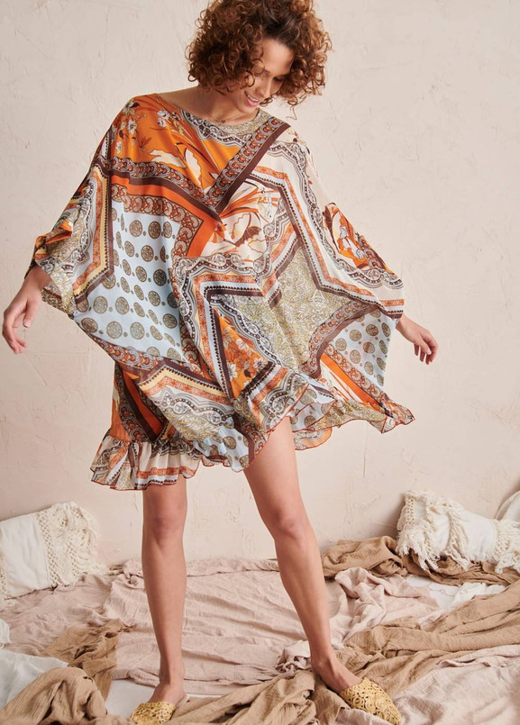 Tunika wielobarwna Blue Shadow axp0827.R00