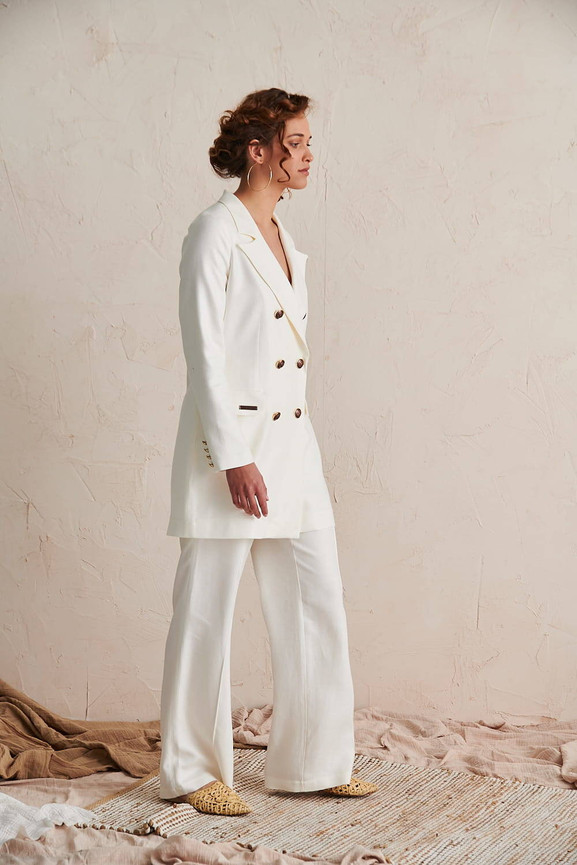 Żakiet ecru Blue Shadow cxp0761.R02