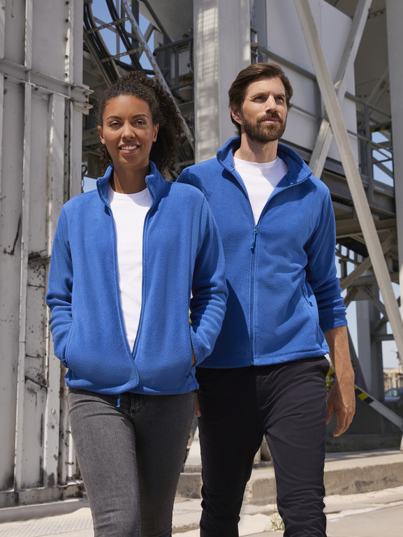 Niebieski polar męski Outdoor Russell