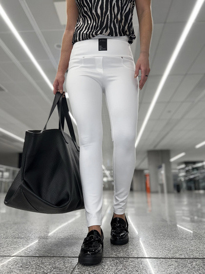 Spodnie ecru By o la la cxp1137.ecru