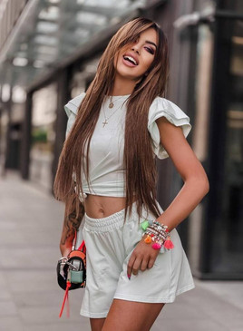 Bluzka seledynowa Cocomore amgTS1434.S05