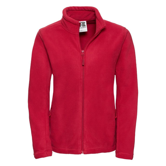 Czerwony polar damski Outdoor Fleece Russell