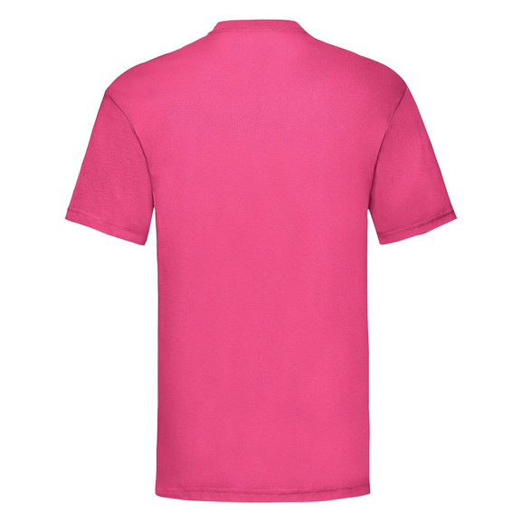 Różowa koszulka męska Valueweight Fruit of the Loom