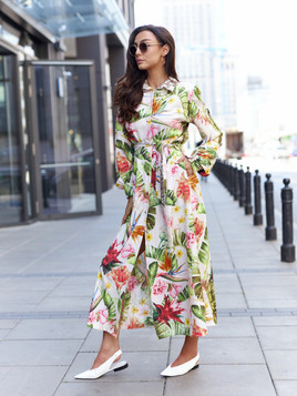 Sukienka biała By o la la cxp1059.white 