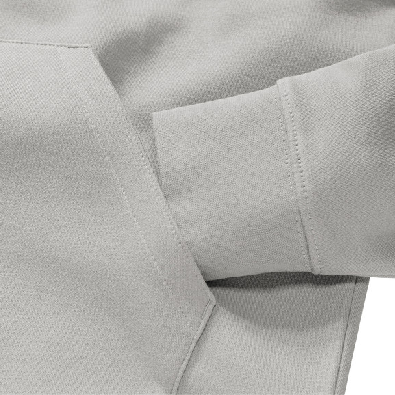 Jasno szara bluza męska z kapturem Authentic Russell