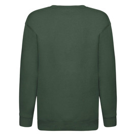 Zielona bluza dziecięca Set-In Sweat Fruit of the Loom 