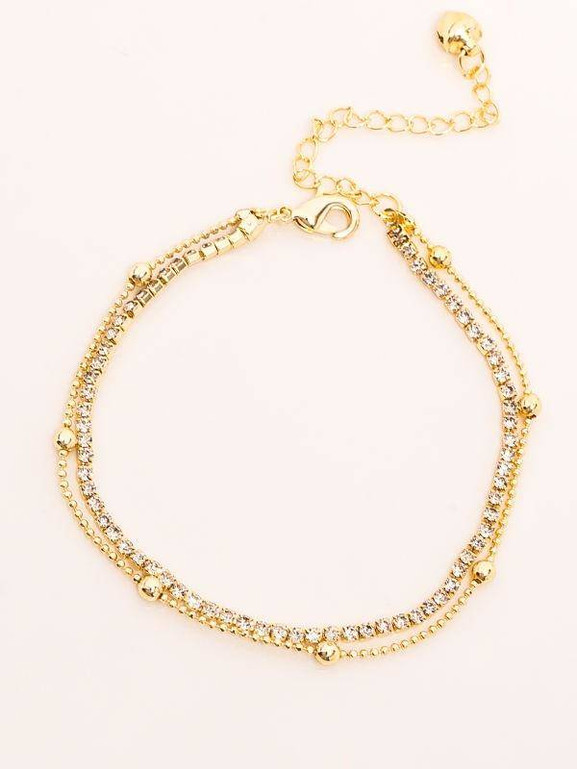 Bransoleta w kolorze złota Yups dbi0480.R06