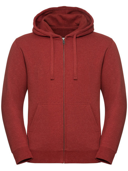 Męska bluza Authentic Melange Zipped Hooded Sweat Russell