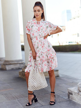 Sukienka biała Yups cwd0460.R01