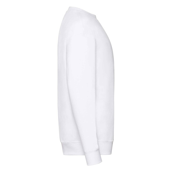 Biała bluza dziecięca Set-In Sweat Fruit of the Loom