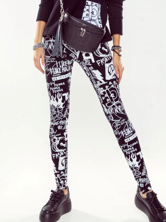 Legginsy czarne By o la la cxp1259.black