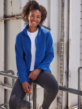 Niebieski polar damski Outdoor Fleece Russell