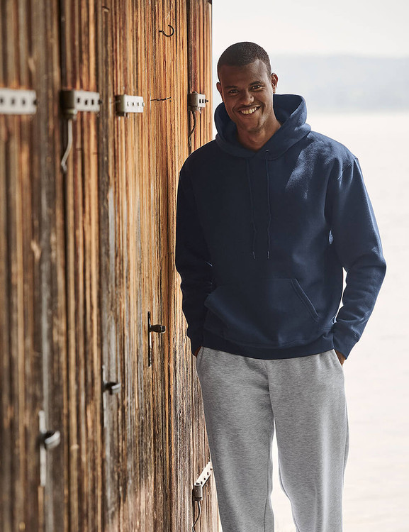 Granatowa bluza męska z kapturem Hooded Sweat Fruit of the Loom