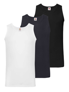 Pakiet 3 koszulek męskich Athletic Vest Fruit of the Loom 
