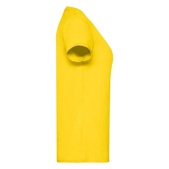 Żółta koszulka Valueweight Fruit of the Loom