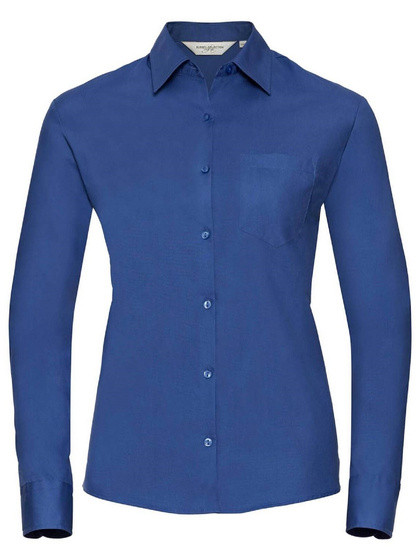 Niebieska koszula  damska z długim rękawem Russell