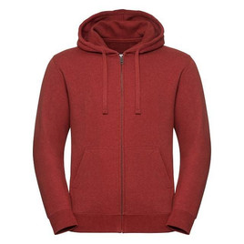 Męska bluza Authentic Melange Zipped Hooded Sweat Russell
