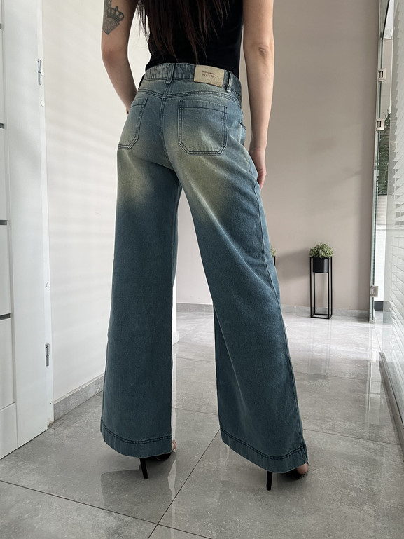 Jeansy niebieskie By o la la cxp1265.blue