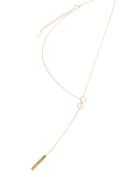 Naszyjnik w kolorze złota Yups dbi0473.R06