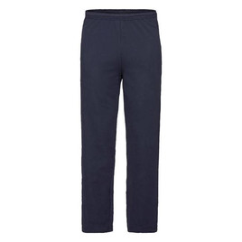 Granatowe spodnie dresowe męskie Lightweight Open Leg Jog Pants Fruit of the Loom
