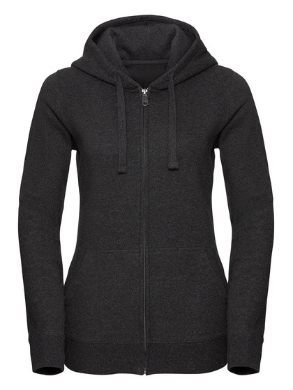 Damska bluza Authentic Melange Zipped Hooded Sweat Russell