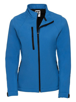Niebieska kurtka damska Soft Shell Russell