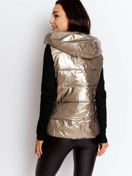 Kamizelka beżowa Yups cx4291.R12