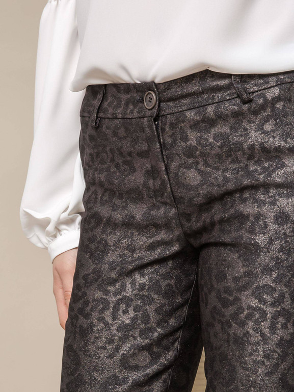 SPODNIE LOLA WOSKOWANE PANTERKA