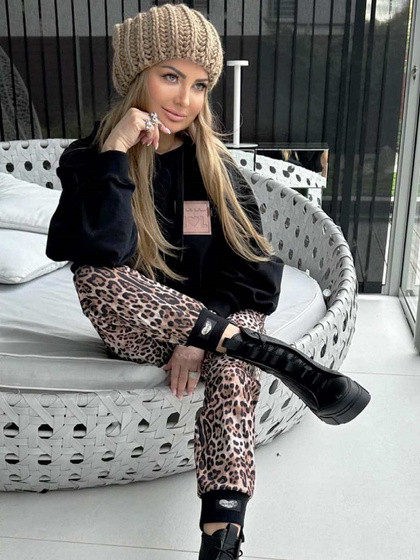 Bluza czarna By o la la cxp1155.black