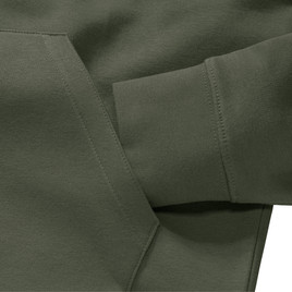 Oliwkowa bluza męska z kapturem Authentic Russell