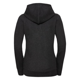 Damska bluza Authentic Melange Zipped Hooded Sweat Russell